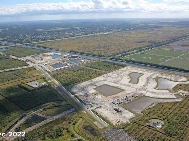 Site preparation and early development at BELTERRA in Port St. Lucie, FL (Image 113).