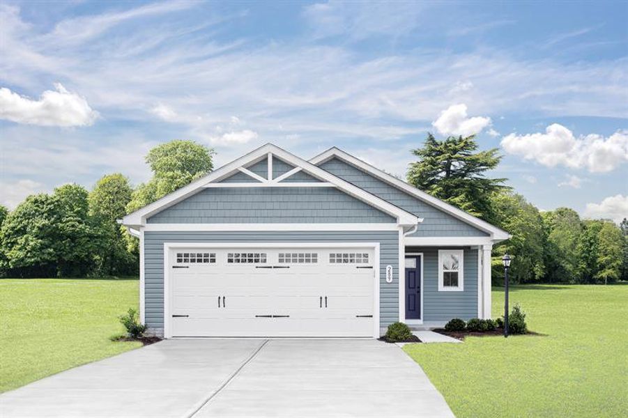 Front exterior of a home in the Liberty Grove community, located in China Grove, NC (Image 2).