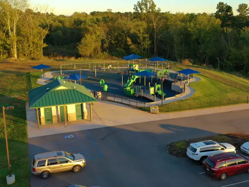 Take advantage of the playgrounds, obstacle course and open green spaces at Graham Regional Park.