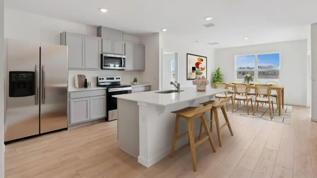 Furnished interior in a model home at Sandpiper in St. Cloud (Image 6).