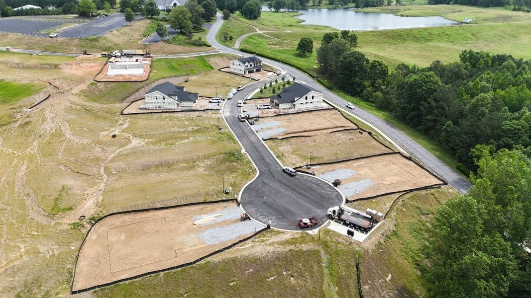 Site preparation and early development at Villas at Gold Creek in Dawsonville, GA (Image 29).