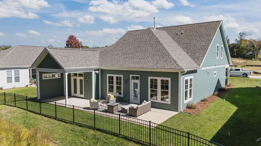 Exterior details of a home in Salem Brooke, Clemmons (Image 5). Exterior details of a home in Salem Brooke, Clemmons (Image 5).