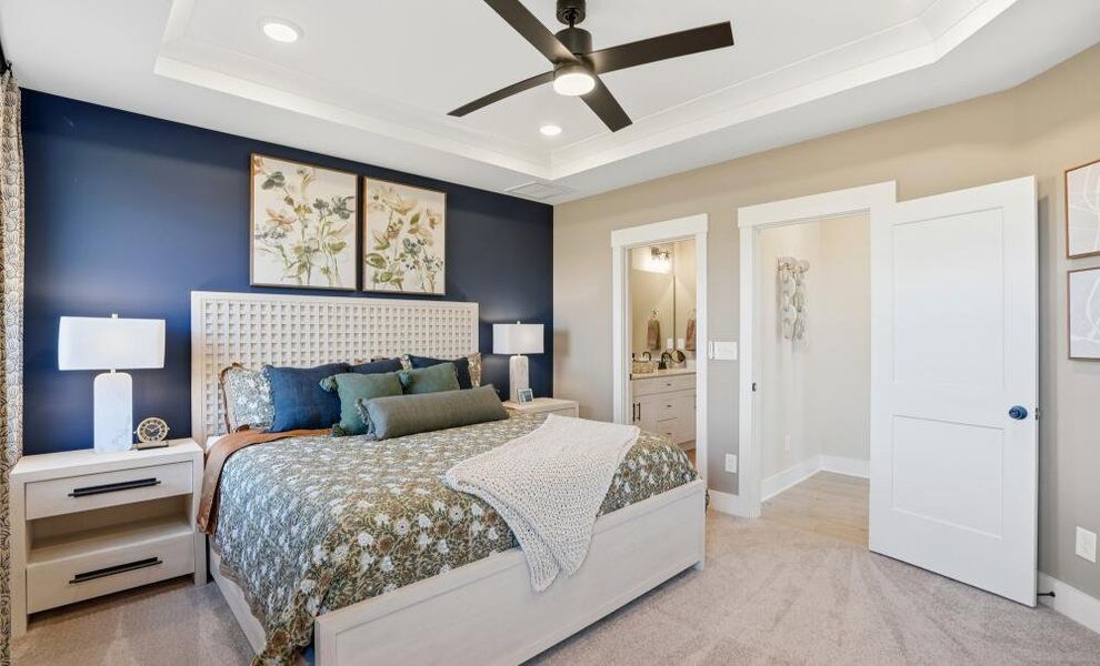 Furnished interior in a model home at Blythe Mill Townhomes in Waxhaw (Image 23). Furnished interior in a model home at Blythe Mill Townhomes in Waxhaw (Image 23).