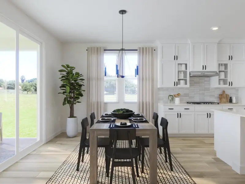 Furnished interior in a model home at McFarland Farms in Mount Juliet (Image 5).