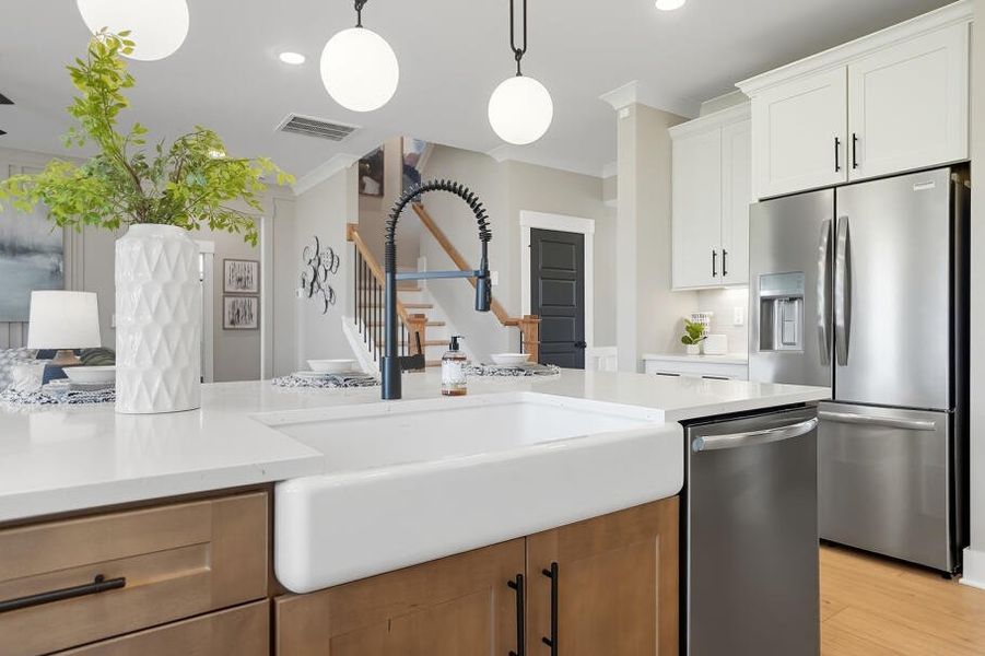 Furnished interior in a model home at Arbordale in Elgin (Image 5).