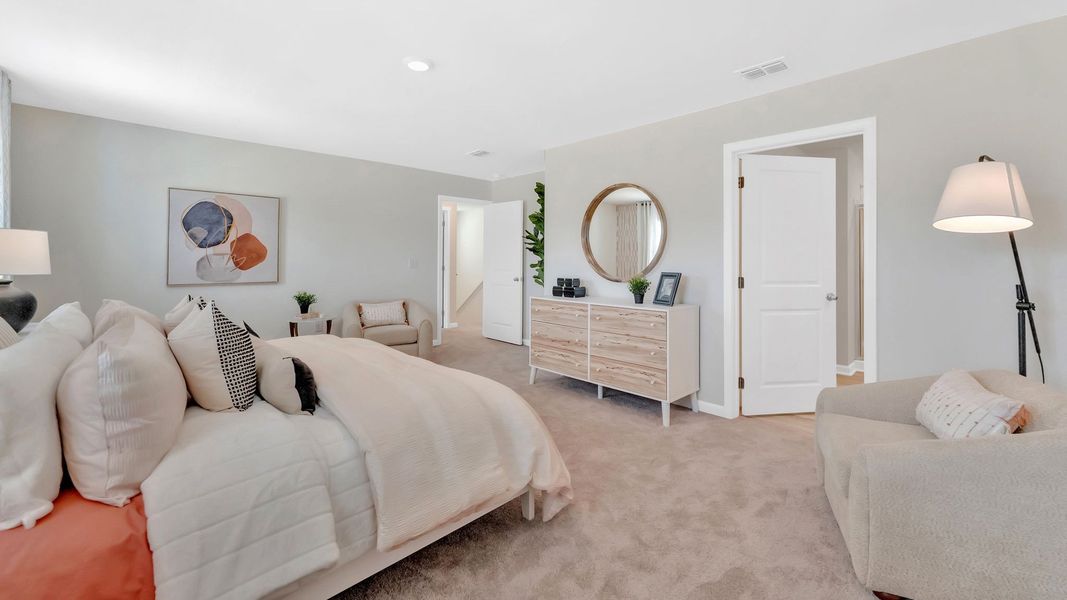 Furnished interior in a model home at Archer's Pointe in Johnson City (Image 26).