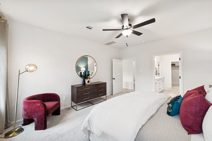 The Princeton II- Primary Bedroom Suite