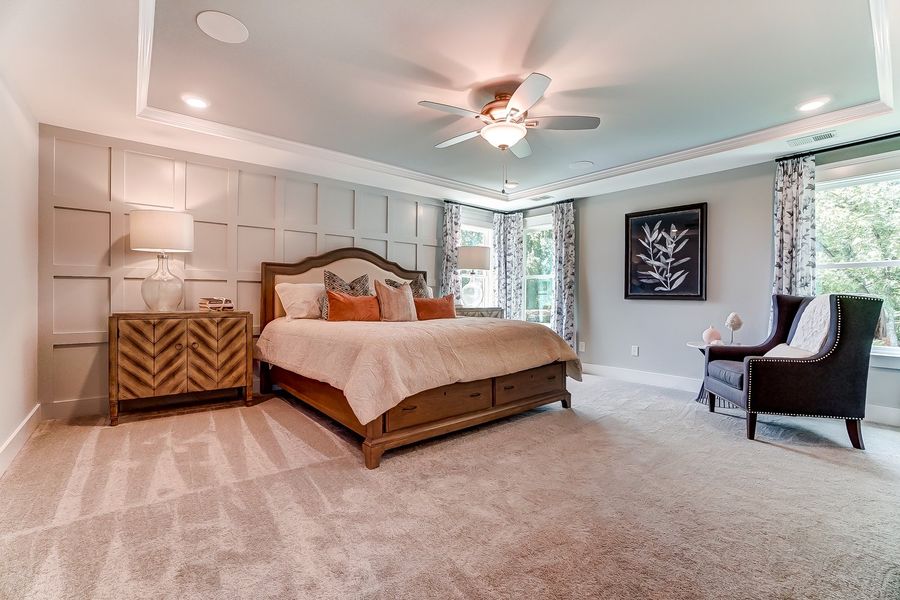 Furnished interior in a model home at Cobblestone Park in Blythewood (Image 6). Furnished interior in a model home at Cobblestone Park in Blythewood (Image 6).