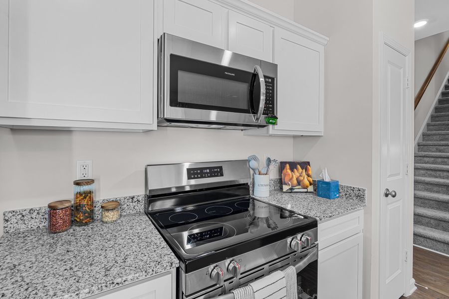 Furnished interior in a model home at Faith Hill in West Columbia (Image 15).