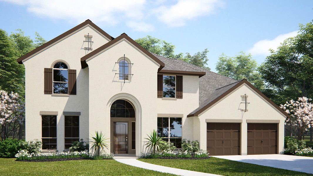 Front exterior of a home in the Elyson community, located in Katy, TX (Image 6). Front exterior of a home in the Elyson community, located in Katy, TX (Image 6).