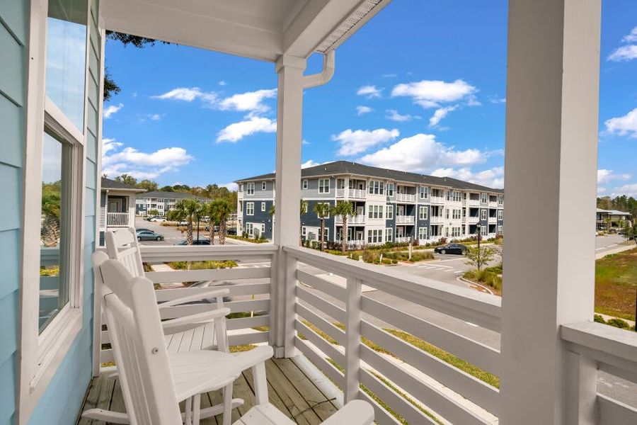 Exterior details of a home in New Riverside Village, Bluffton (Image 15).