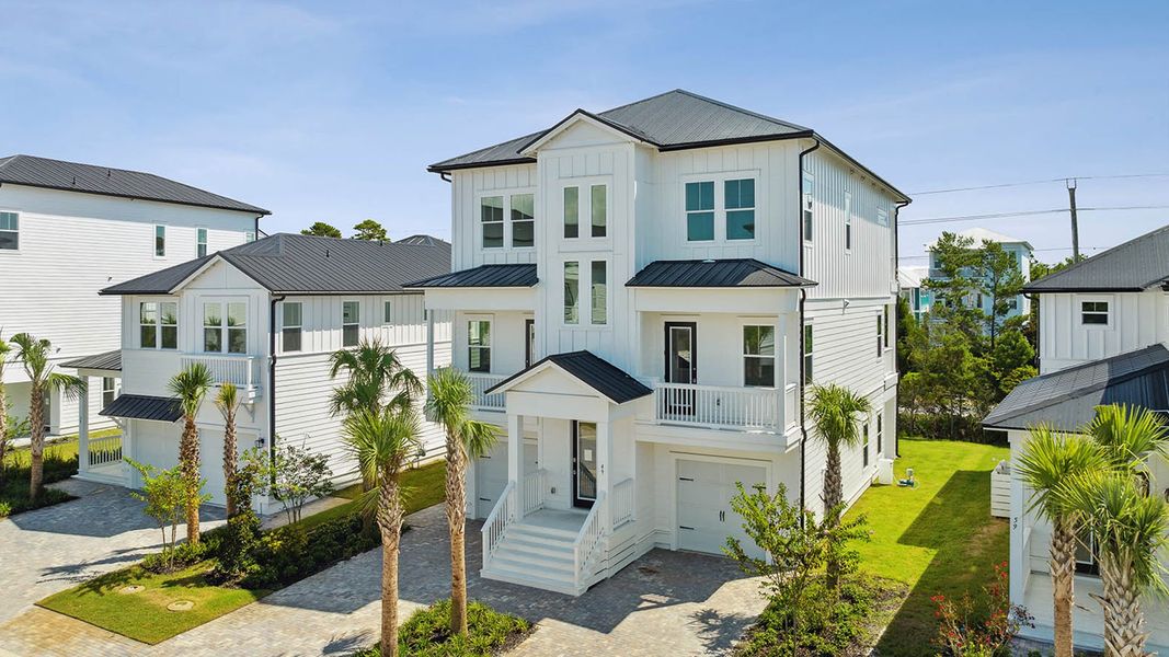 Front exterior of a home in the Parkside community, located in Santa Rosa Beach, FL (Image 15). Front exterior of a home in the Parkside community, located in Santa Rosa Beach, FL (Image 15).