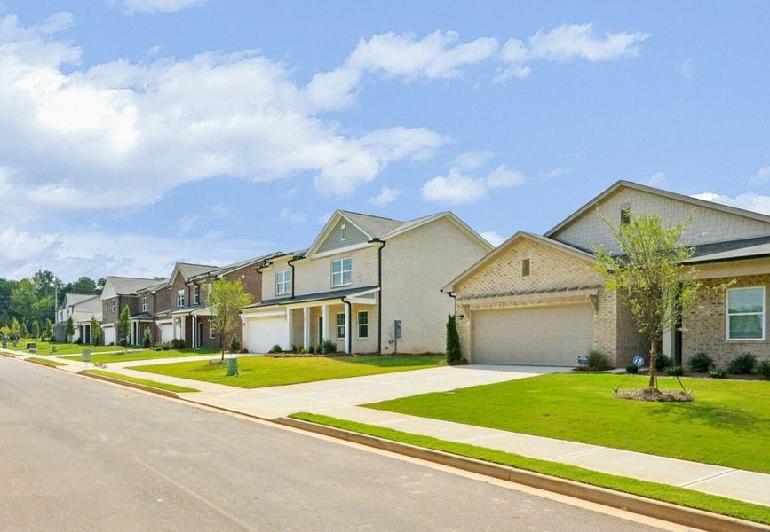 Front exterior of a home in the Kendall Grove community, located in McDonough, GA (Image 17). Front exterior of a home in the Kendall Grove community, located in McDonough, GA (Image 17).