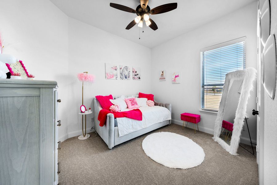 Furnished interior in a model home at Forest Ridge Estates in Greenville (Image 21).