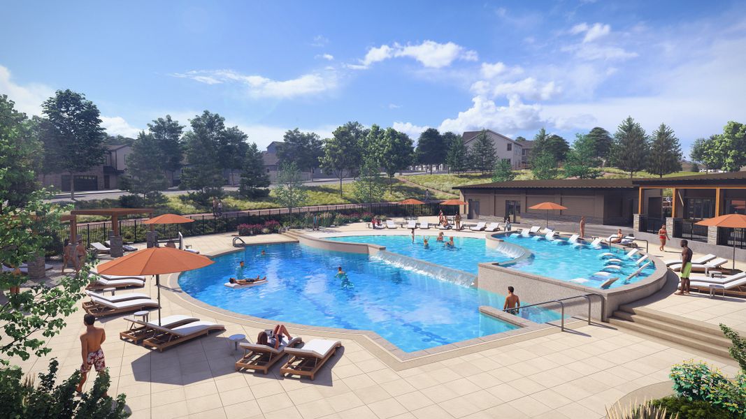 Community amenity available to residents of Trailstone Explorer Collection in Arvada (Image 1).