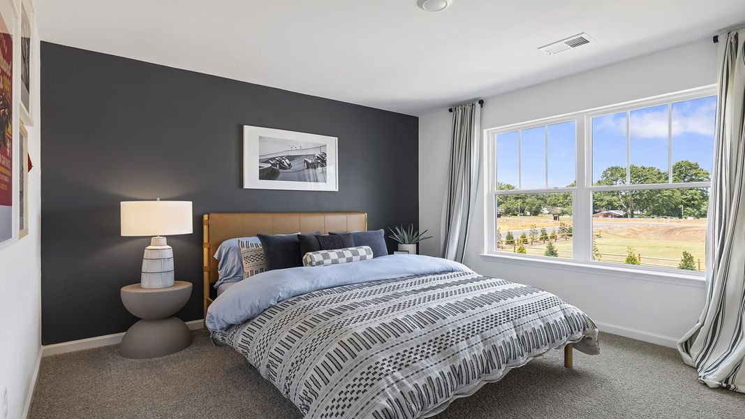 Furnished interior in a model home at Waverly Station in Greenwood (Image 16). Furnished interior in a model home at Waverly Station in Greenwood (Image 16).