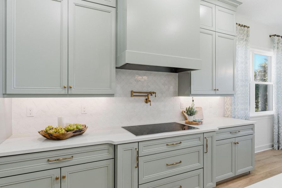 Furnished interior in a model home at Beachview Cove in Ormond Beach (Image 72).