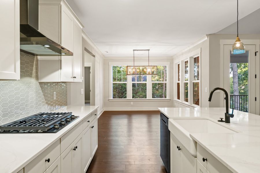 Furnished interior in a model home at Double Springs in Taylors (Image 78). Furnished interior in a model home at Double Springs in Taylors (Image 78).