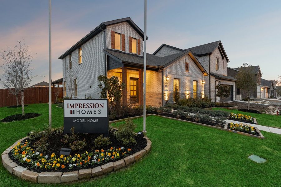 Front exterior of a home in the Bryant Farms community, located in Melissa, TX (Image 8).