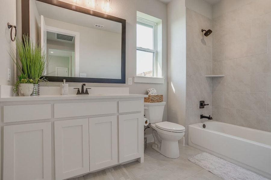 Furnished interior in a model home at Coyote Crossing in Godley (Image 7). Furnished interior in a model home at Coyote Crossing in Godley (Image 7).