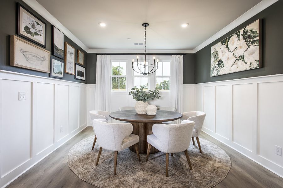 Furnished interior in a model home at Wisteria at GreenHouse in Marietta (Image 6).