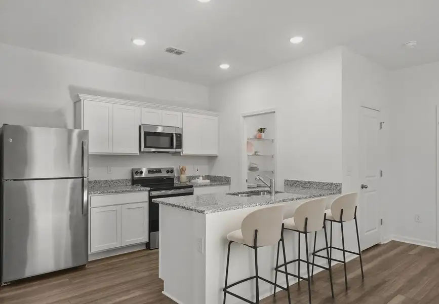 Furnished interior in a model home at Andalusia in Loris (Image 5).