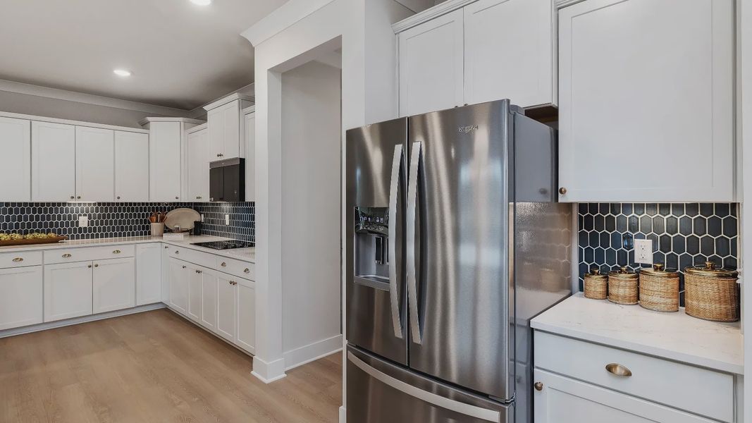 Furnished interior in a model home at Owen Park in Gibsonville (Image 18).