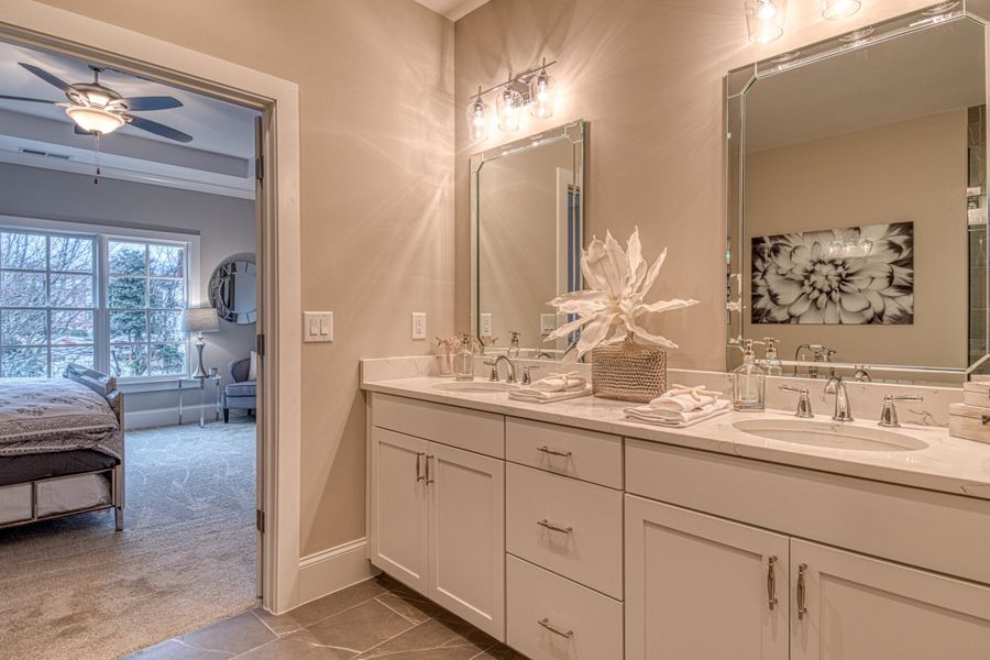 Furnished interior in a model home at Archerfield in Smyrna (Image 46).