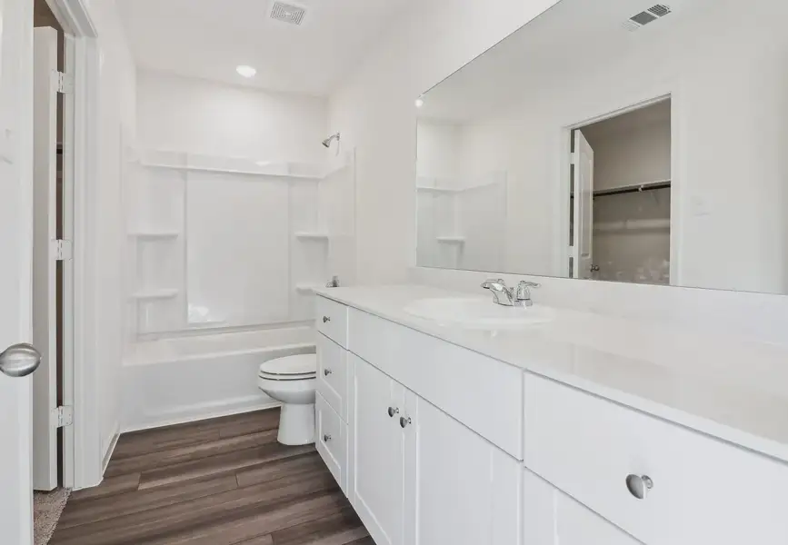 Furnished interior in a model home at Cardinal Woods in Nashville (Image 8). Furnished interior in a model home at Cardinal Woods in Nashville (Image 8).