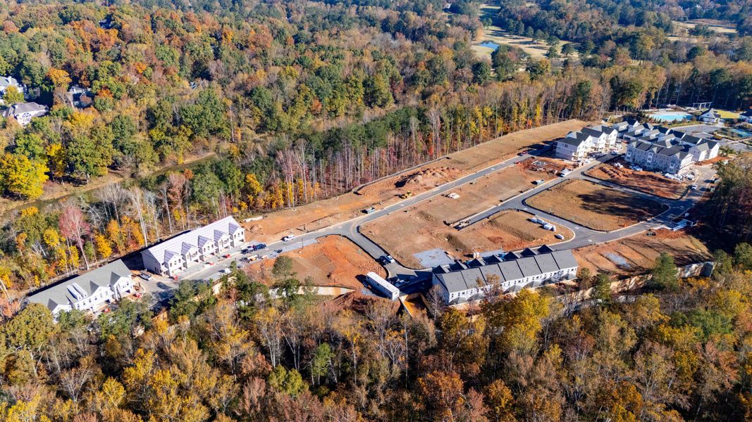 Waterside - 2025 - Drone View - Phase 3 Progress Waterside - 2025 - Drone View - Phase 3 Progress