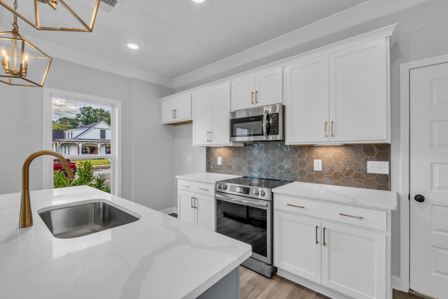 Furnished interior in a model home at Anderson Park in Hendersonville (Image 66).