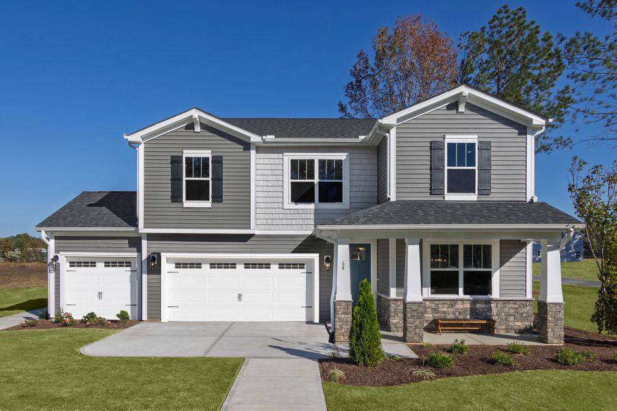 3-car garages available