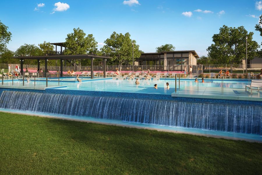 Amenity Center Rendering Amenity Center Rendering