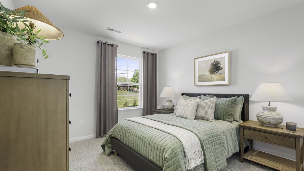 Furnished interior in a model home at Greystone North in Stoneville (Image 21). Furnished interior in a model home at Greystone North in Stoneville (Image 21).