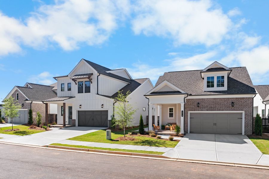 Front exterior of a home in the Aberdeen community, located in Hoschton, GA (Image 9).