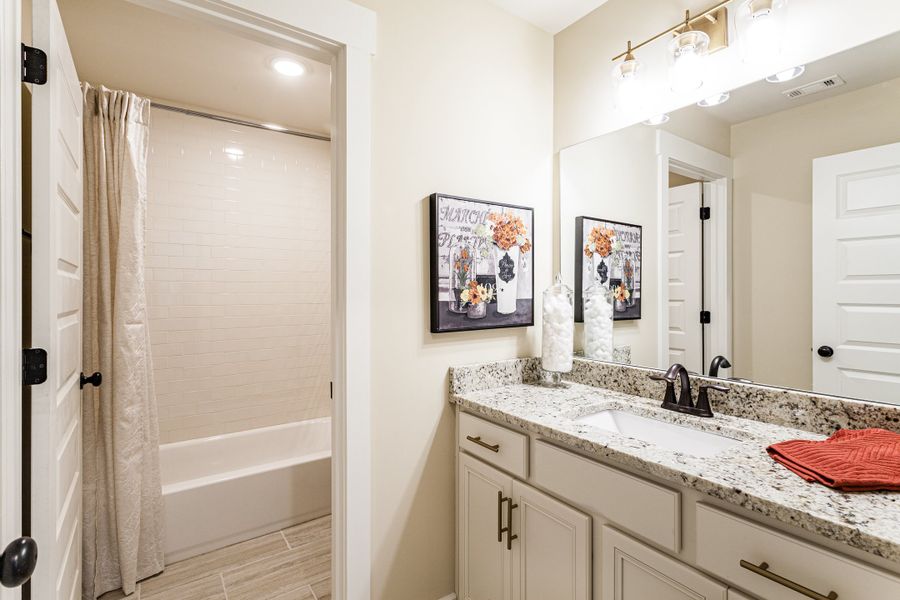 Furnished interior in a model home at Lockwood in Collierville (Image 6). Furnished interior in a model home at Lockwood in Collierville (Image 6).