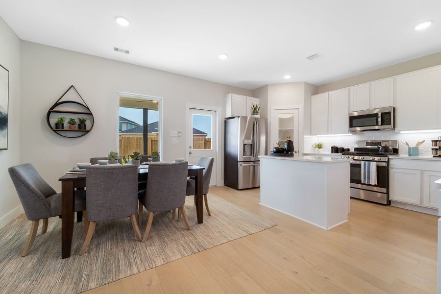 Furnished interior in a model home at Bluestem in Brookshire (Image 33). Furnished interior in a model home at Bluestem in Brookshire (Image 33).