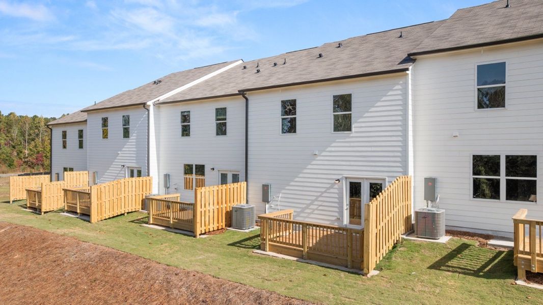 Exterior details of a home in Hughes Court, Dawsonville (Image 18).