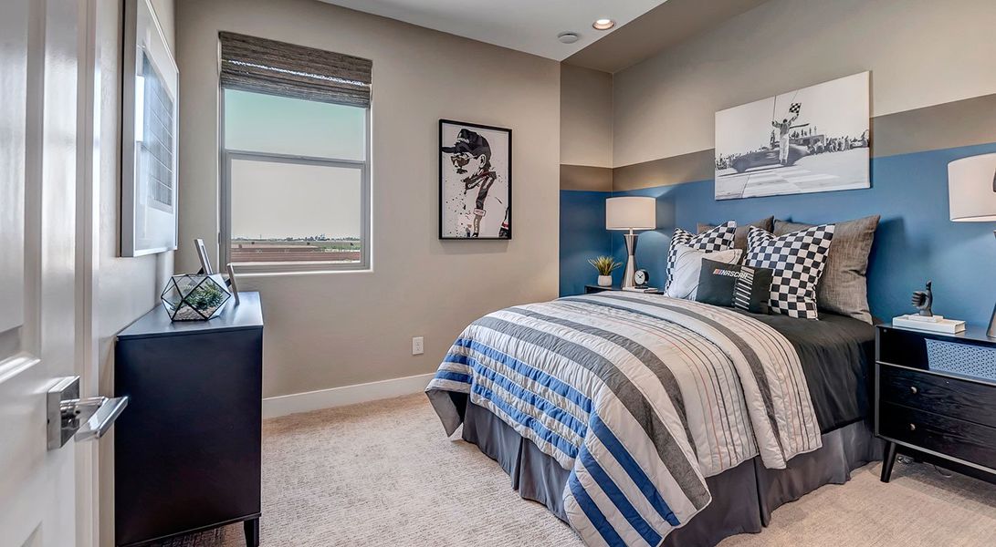 Furnished interior in a model home at Fire Sky at Alamar in Avondale (Image 15).