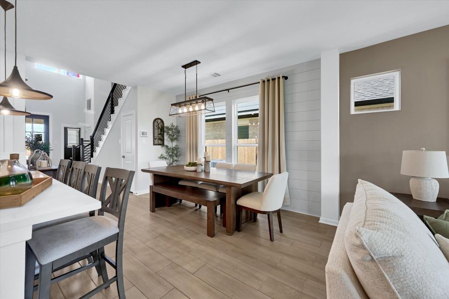 Furnished interior in a model home at La Segarra 40' in Brookshire (Image 24). Furnished interior in a model home at La Segarra 40' in Brookshire (Image 24).