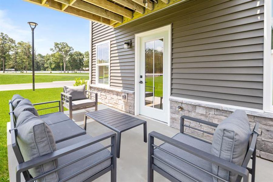 Have a private patio or deck with plenty of room for a grill, furniture, and your pets to enjoy.
