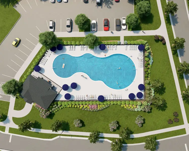 Coming soon, onsite amenities will include a resort-style pool and cabana. Coming soon, onsite amenities will include a resort-style pool and cabana.