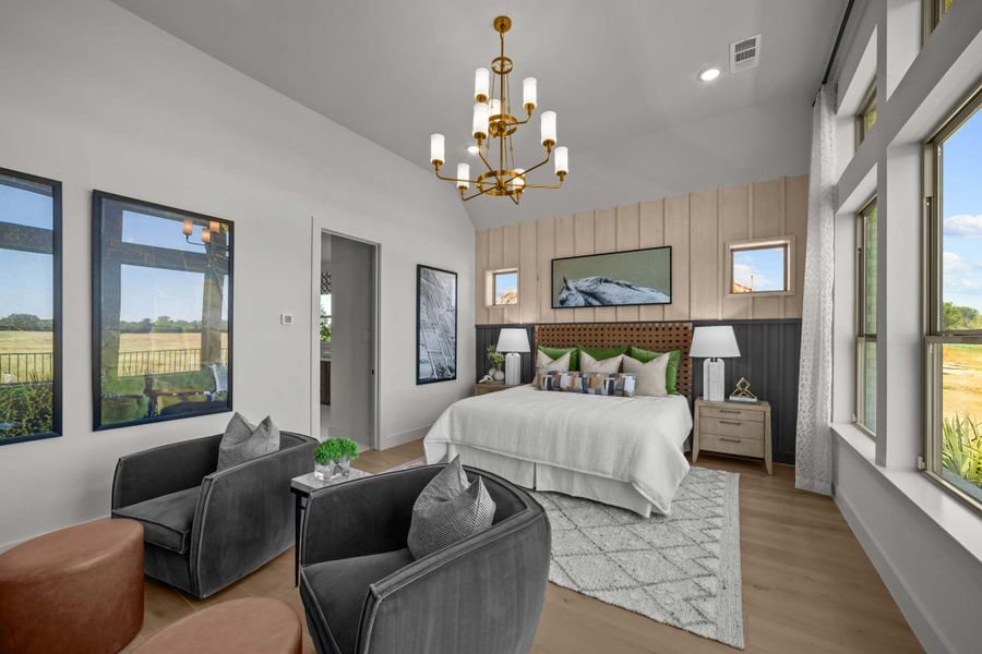 Furnished interior in a model home at Northshore at Lakewood Village - Classic Series in Lakewood Village (Image 9). Furnished interior in a model home at Northshore at Lakewood Village - Classic Series in Lakewood Village (Image 9).