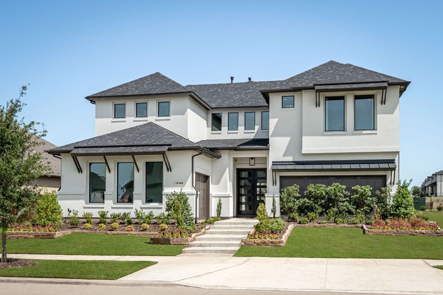 Front exterior of a home in the Signature 64s community, located in Frisco, TX (Image 1). Front exterior of a home in the Signature 64s community, located in Frisco, TX (Image 1).