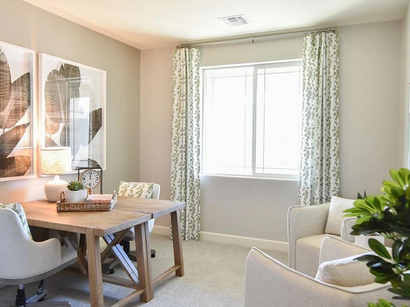Furnished interior in a model home at Morningstar in Prescott Valley (Image 14).