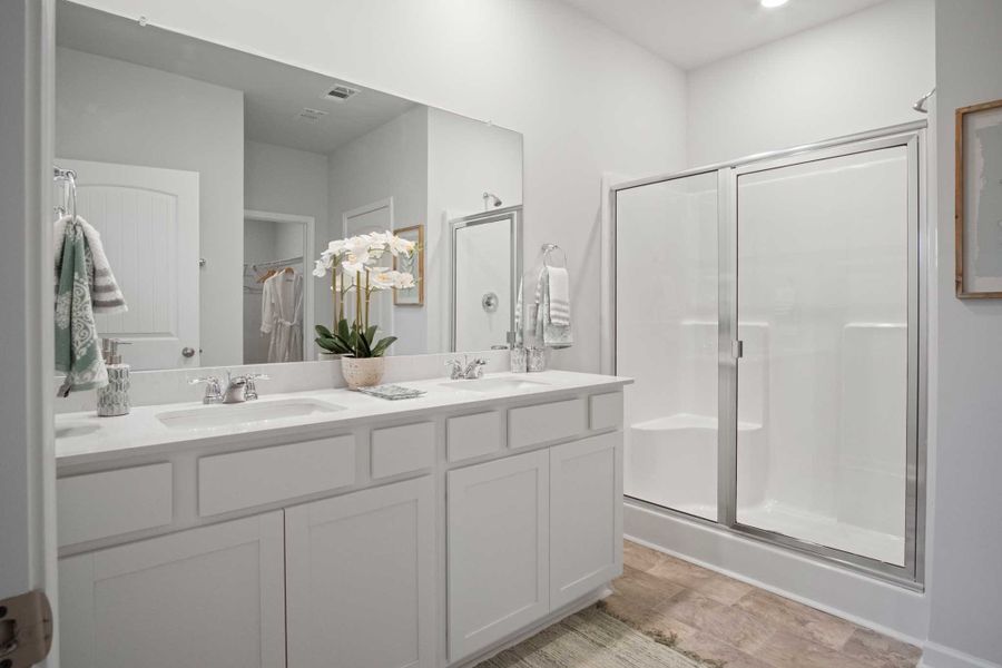 Furnished interior in a model home at Timberwalk in Cookeville (Image 8). Furnished interior in a model home at Timberwalk in Cookeville (Image 8).