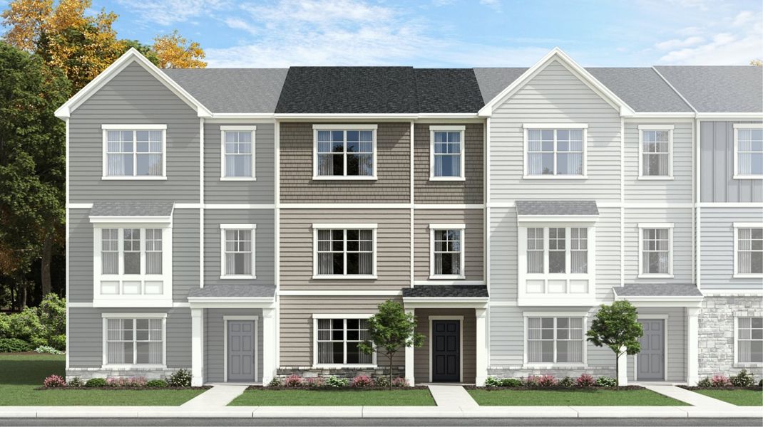 Image 4 of the 5401 North: Frazier Collection community in Raleigh, NC.