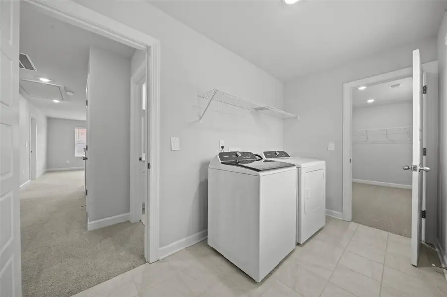 Furnished interior in a model home at Ashby Woods in Boiling Springs (Image 6). Furnished interior in a model home at Ashby Woods in Boiling Springs (Image 6).