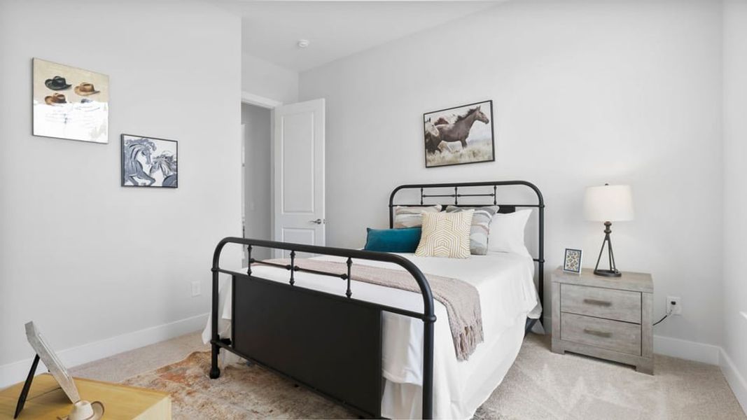 Furnished interior in a model home at Pinebrook in Woodruff (Image 13).