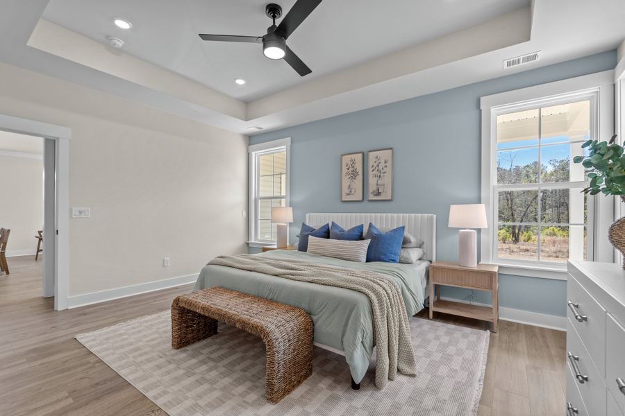 Furnished interior in a model home at Huckleberry Estates in Conway (Image 14).